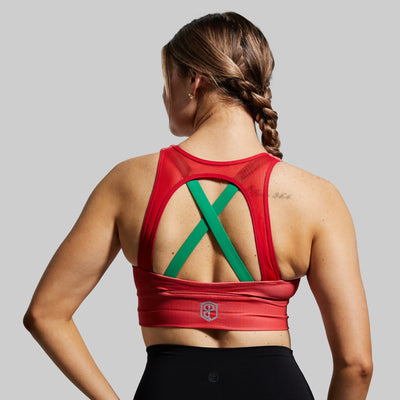 X-Factor Sports Bra (Born Primitive Christmas Sweater)