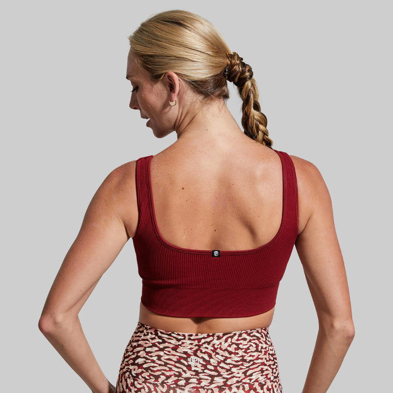 Studio Sports Bra (Rhubarb)