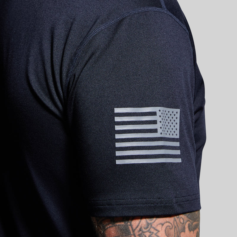 Range Shirt (Police Blue-Flag)
