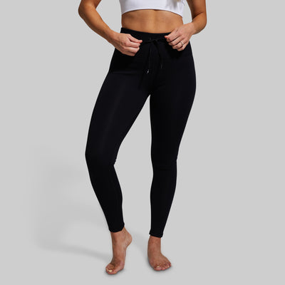 Fleece Lined Legging (Black)