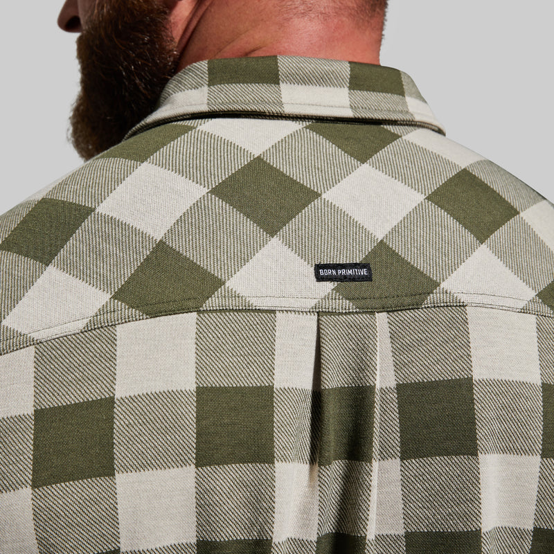 Woodsman Stretchy Flannel (Juniper)