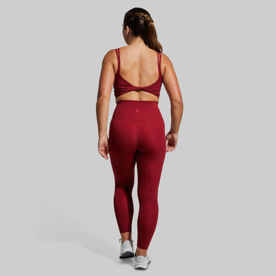 Don't Get It Twisted Sports Bra (Rhubarb)