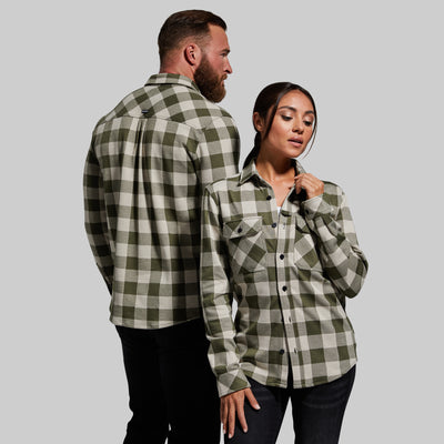 Woodsman Stretchy Flannel (Juniper)