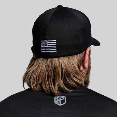 Tactical FlexFit Hat (Black)