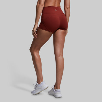 Your Go To Booty Short (Brick Red)