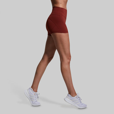 Your Go To Booty Short (Brick Red)