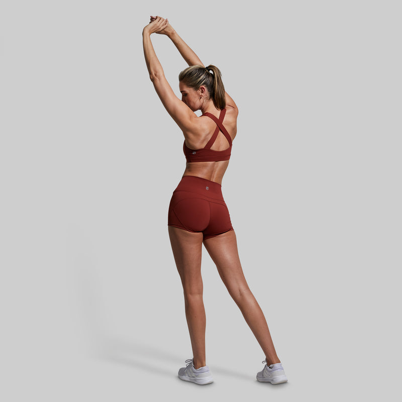 Your Go To Booty Short (Brick Red)