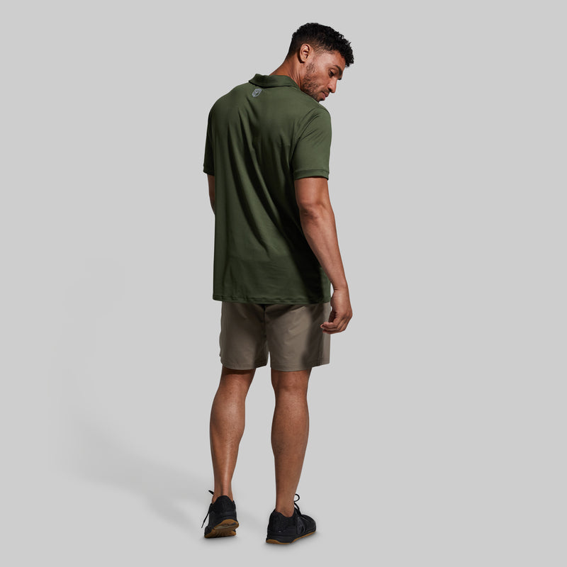 Athleisure Polo (Tactical Green)