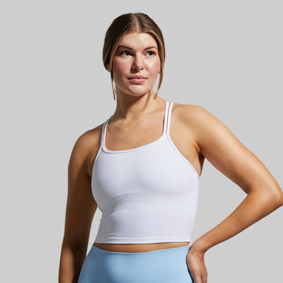 Limitless Sports Bra (White)