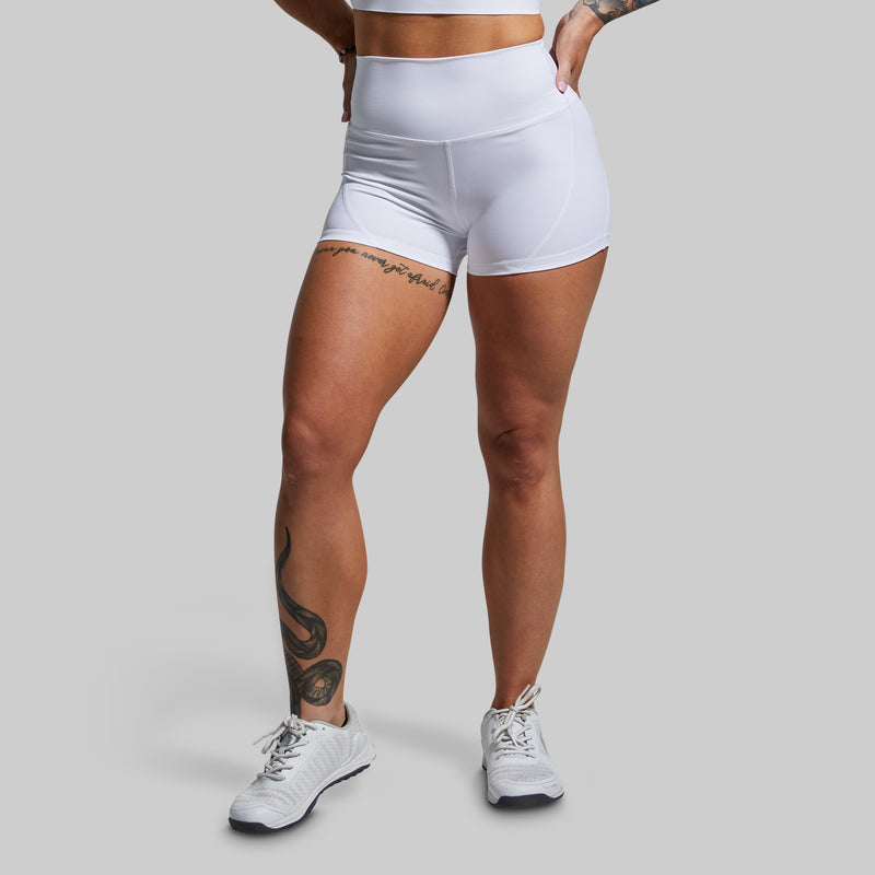 Your Go To Booty Short (White)