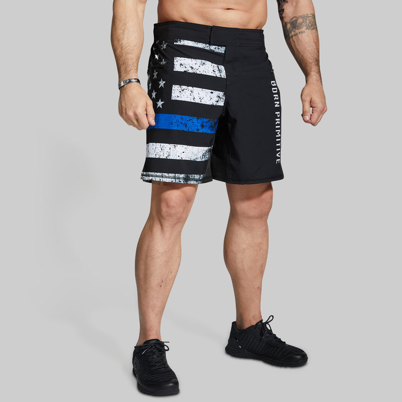 American Defender Short Velcro 3.0 (Thin Blue Line)