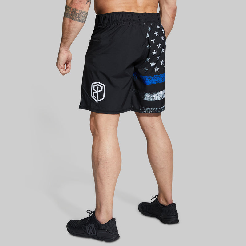 American Defender Short Velcro 3.0 (Thin Blue Line)