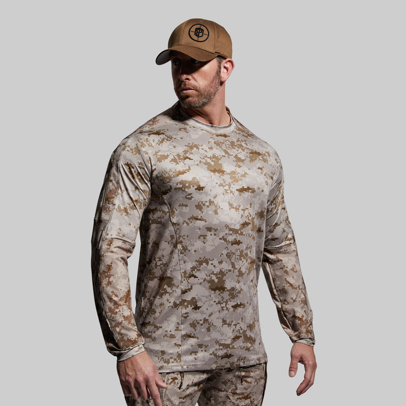 Long Sleeve Op Top (Desert Digital)