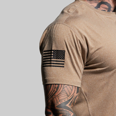 Range Shirt (Brown-Flag)