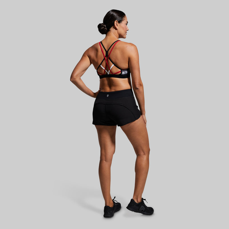 Warrior Sports Bra (Thin Red Line)