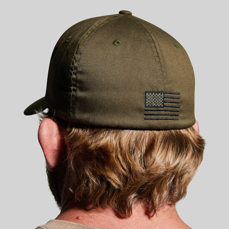 Tactical FlexFit Hat (OD Green)