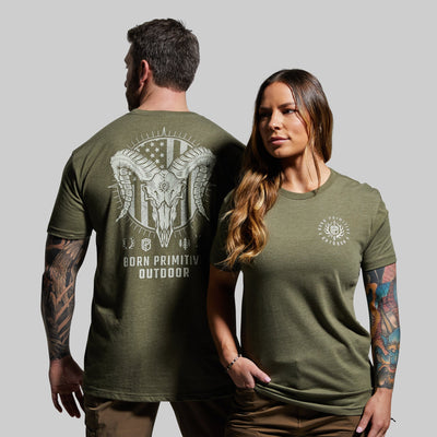 Outdoor Bighorn Tee (Tactical Green)