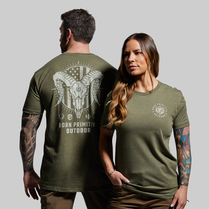 Outdoor Bighorn T-Shirt (Tactical Green)