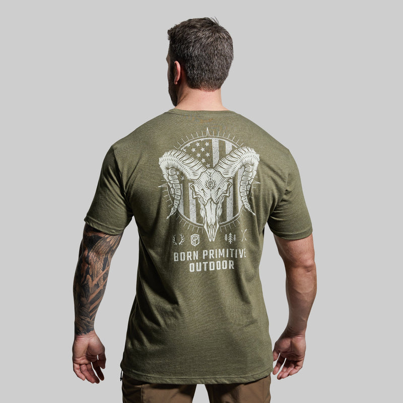 Outdoor Bighorn Tee (Tactical Green)