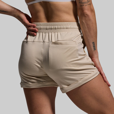 Women's Lounge Short (Oatmeal)