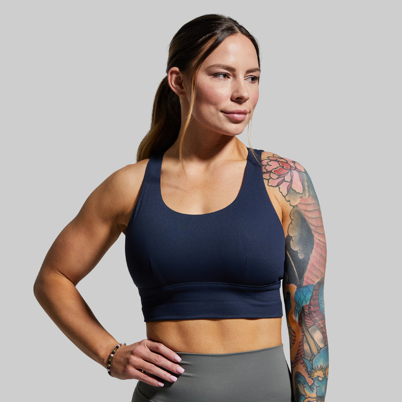 X-Factor Full Throttle Sports Bra (Navy)