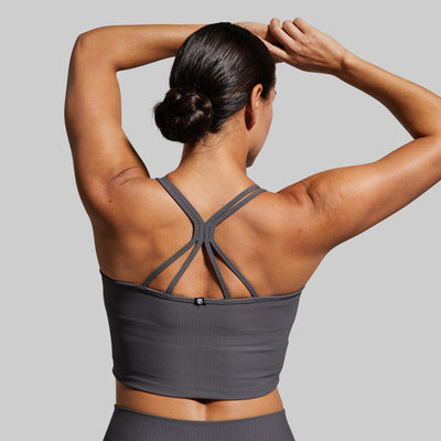 Limitless Sports Bra (Dark Grey)