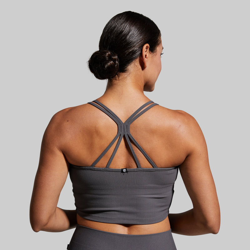 Limitless Sports Bra (Dark Grey)