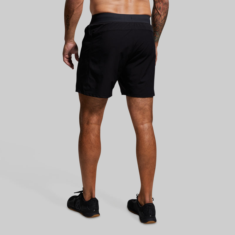 Versatile Short w/ Compression 7" (Black)