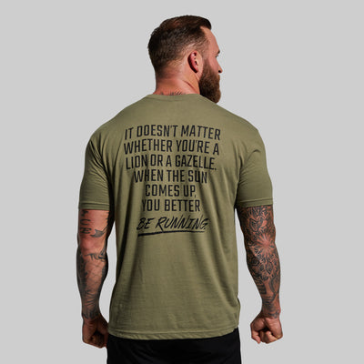 Modern Savage T-Shirt (Military Green)