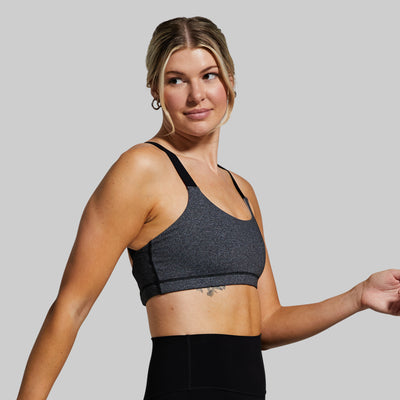 Moxie Sports Bra (Steel Smoke)