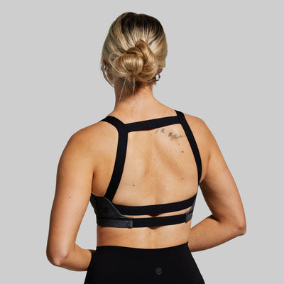 Moxie Sports Bra (Steel Smoke)