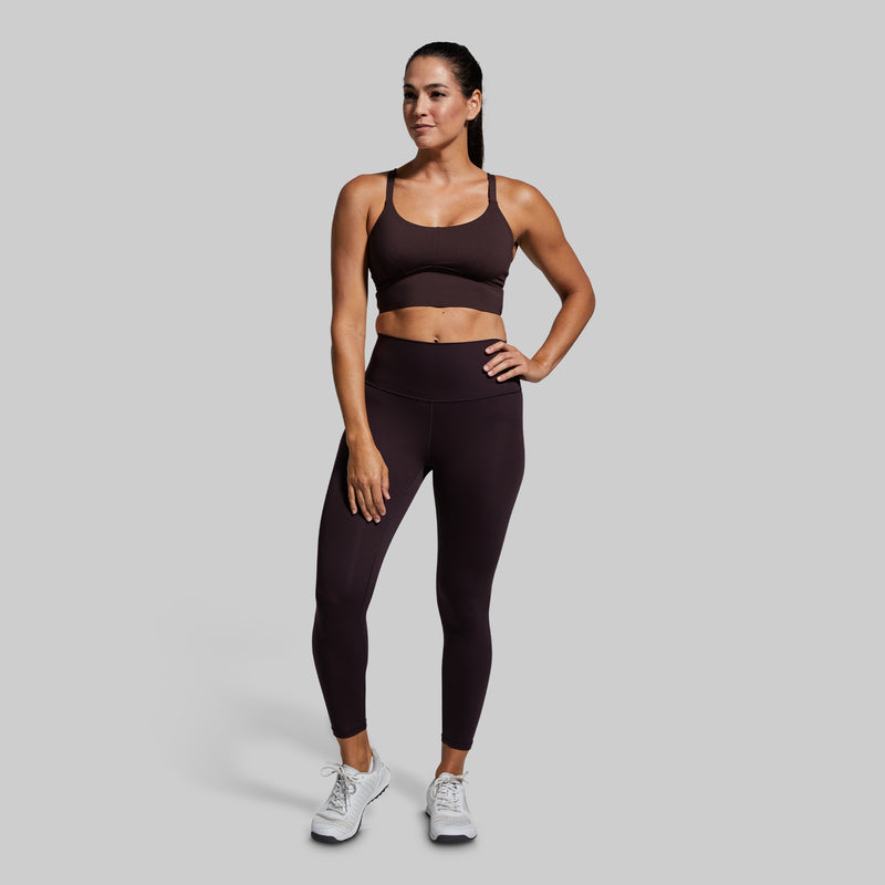 Your Go To Sports Bra (Deep Plum)