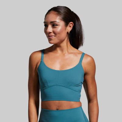 Your Go To Sports Bra (Aquastone)