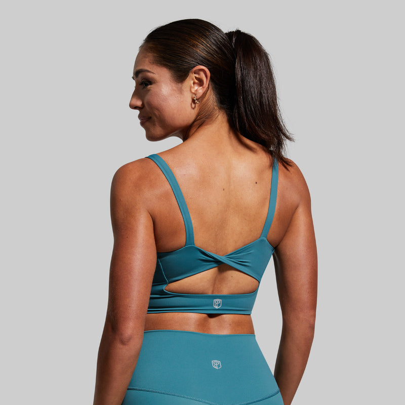 Your Go To Sports Bra (Aquastone)