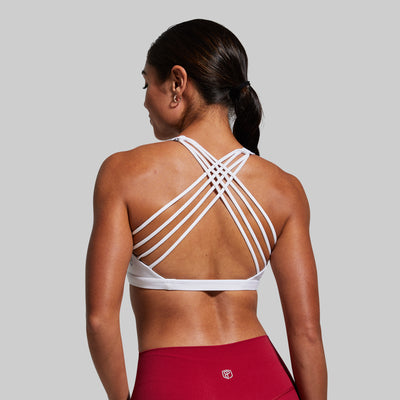 Vitality Sports Bra (White)