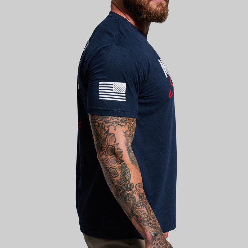 Modern Savage T-Shirt (Midnight Navy)