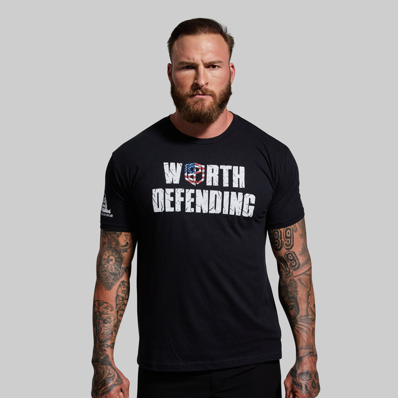 Worth Defending Tee (Black)