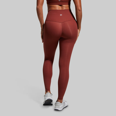 Your Go To Legging 2.0 (Brick Red)