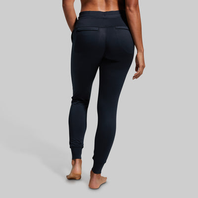 Women's Rest Day Athleisure Jogger (Black)