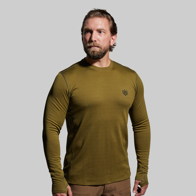 Men's Ridgeline Heavy Base Layer Top (Deep Moss)