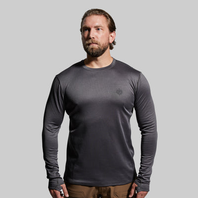 Men's Ridgeline Heavy Base Layer Top (Wolf Grey)