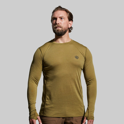 Men's Ridgeline Base Layer Top (Deep Moss)