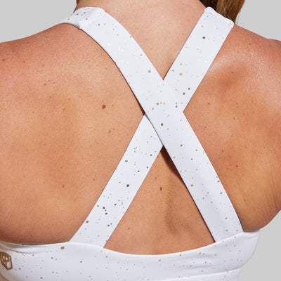 Your Essential Sports Bra (White Gold)