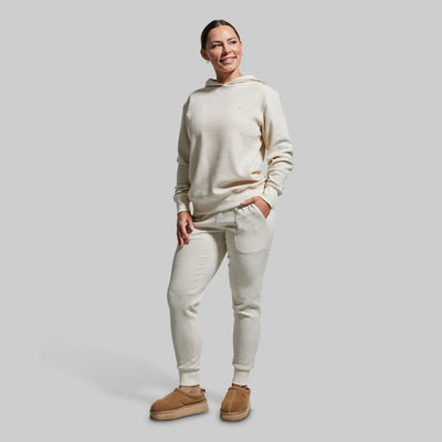 Women's Cloud Hoodie (Heather Oatmeal)