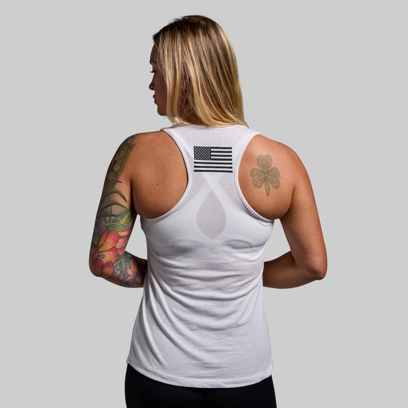 Brand Staple Tank (White USA)