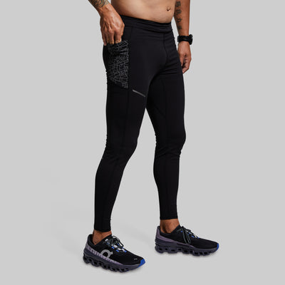 Men's Pace Running Tight (Black)