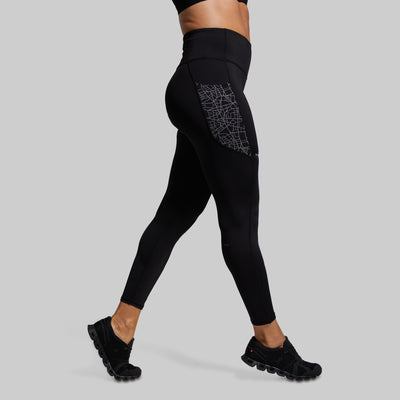 Women's Pace Running Tight (Black)