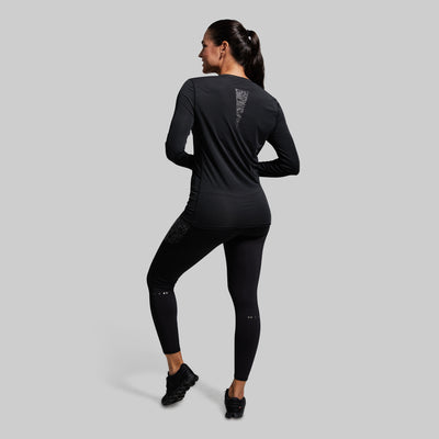 Women's Endurance Long Sleeve Shirt (Black)