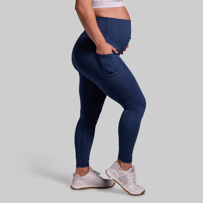 Maternity Legging w/ Pockets (True Blue)