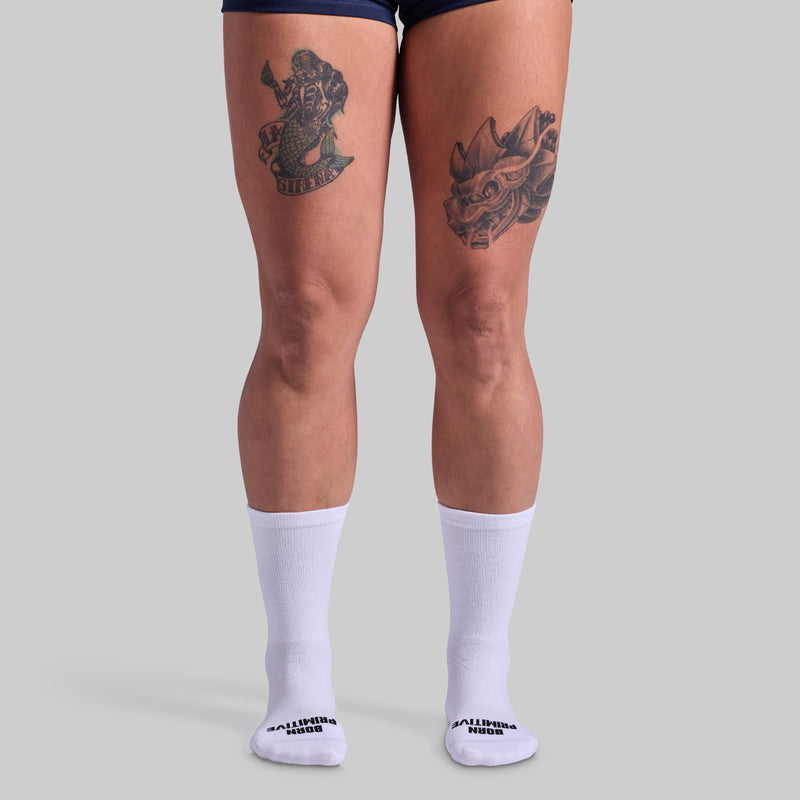 Performance Crew Sock (White)